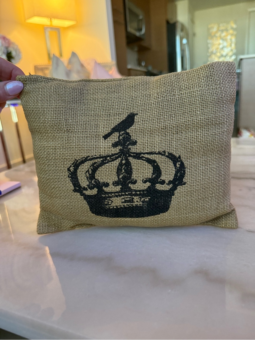 Mini Crown Pillow